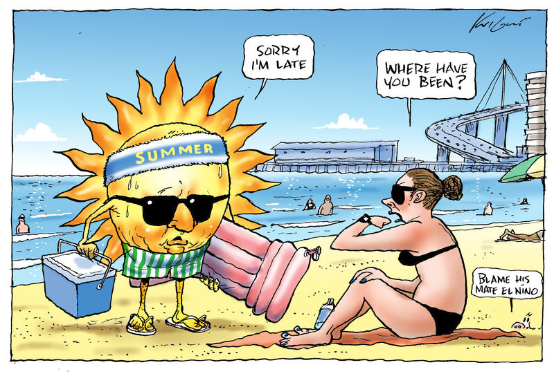 Summer arrives | Major Event Cartoon
