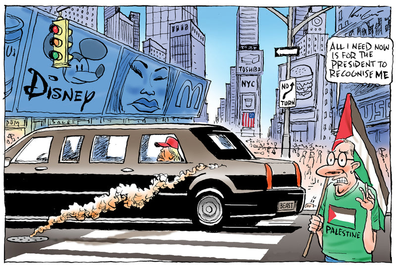 Australia recognises Palestine | Australian Political Cartoon