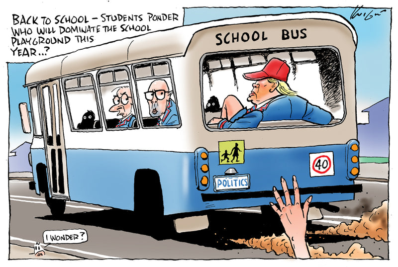 Back to School | Australian Political Cartoon