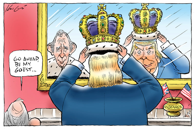 Be my guest | International Political Cartoon
