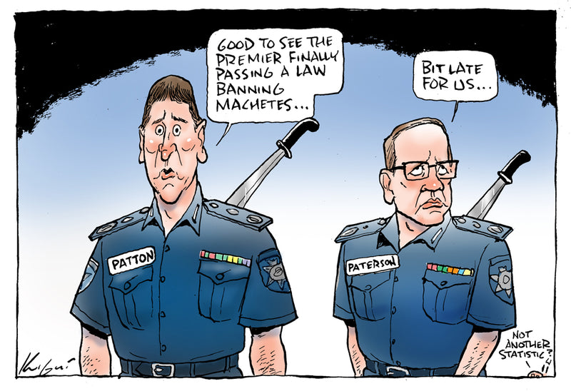 Bit late for us | Australian Political Cartoon