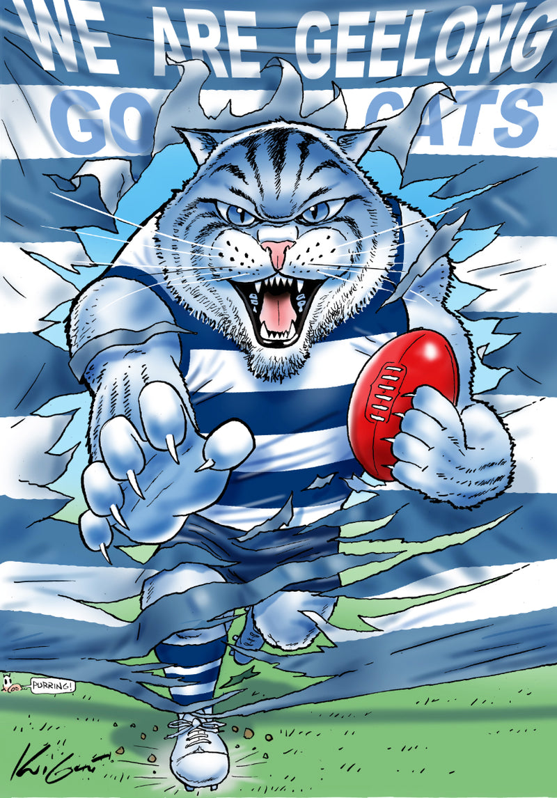 Geelong Cats Poster | Frontpage Covers