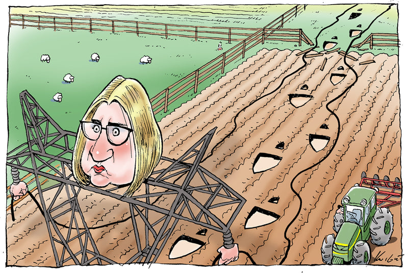 Coming through | Australian Political Cartoon