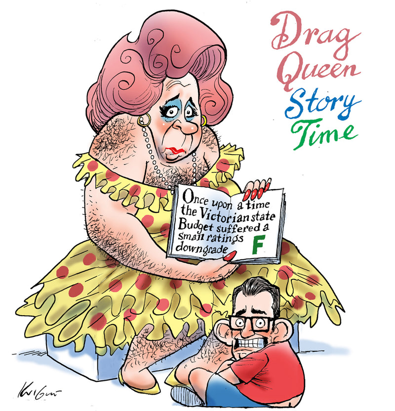 Drag Queen story time | Australian Political Cartoon