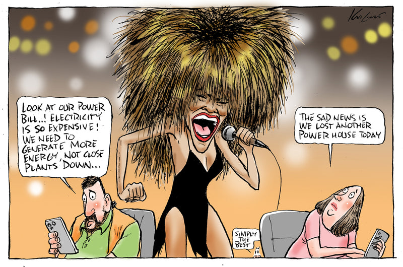 Farewell Tina Turner | Celebrity Cartoon