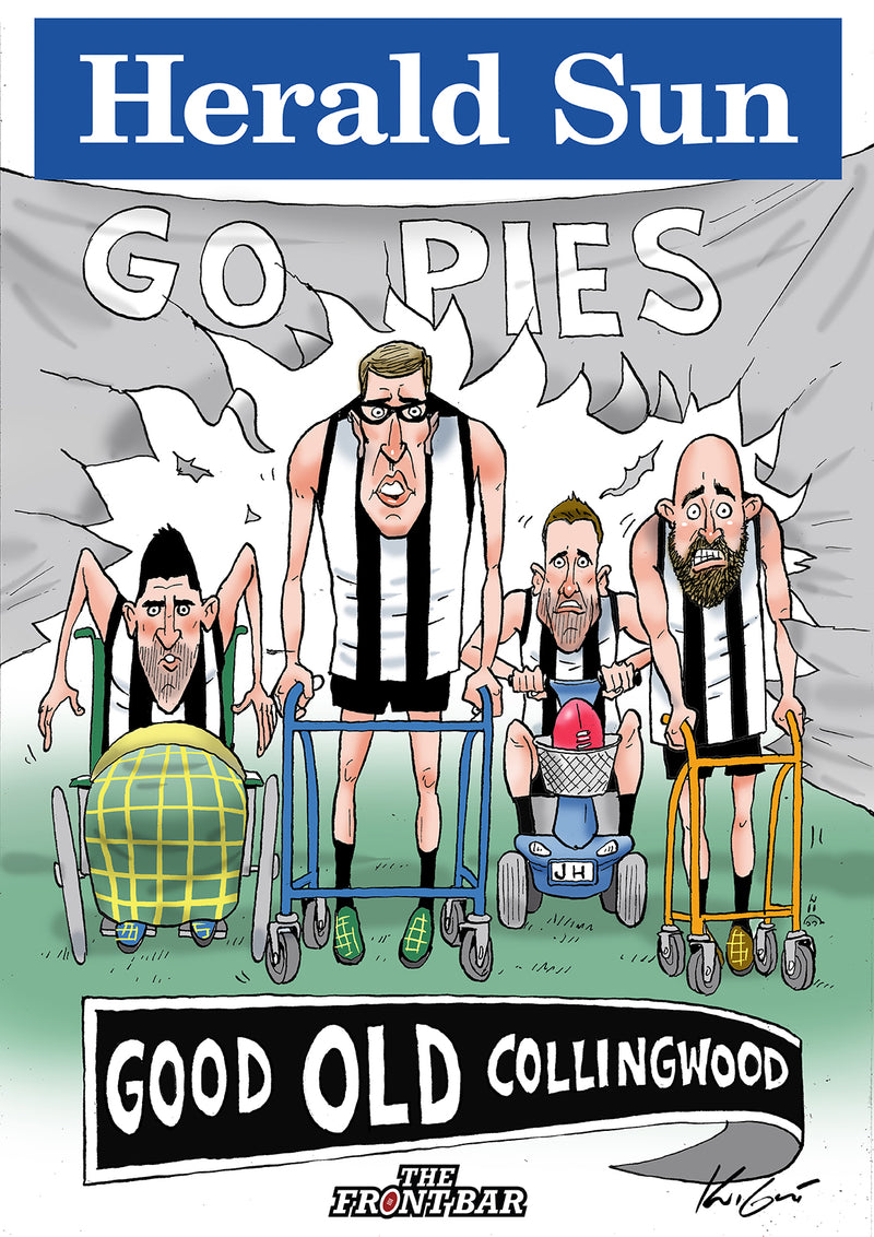 Good Old Collingwood Frontbar Poster | Front Bar Exclusives
