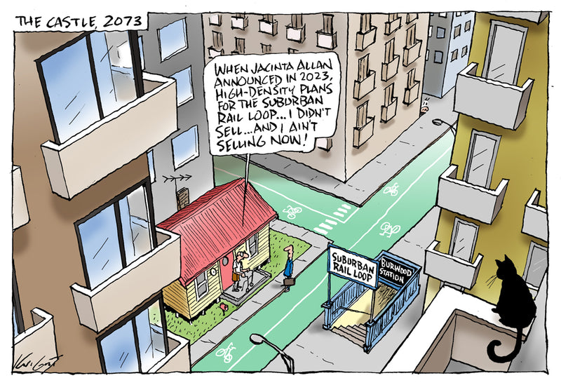 High Density Melbourne | Australian Political Cartoon