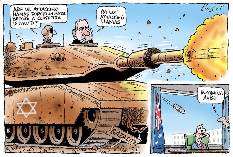 Incoming Albo | Australian Political Cartoon