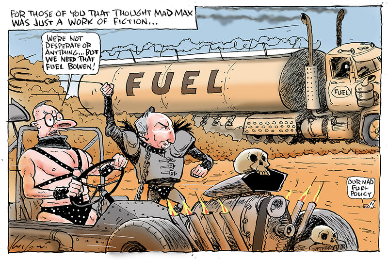 Mad Max 2026 | Originals – Knight Cartoons