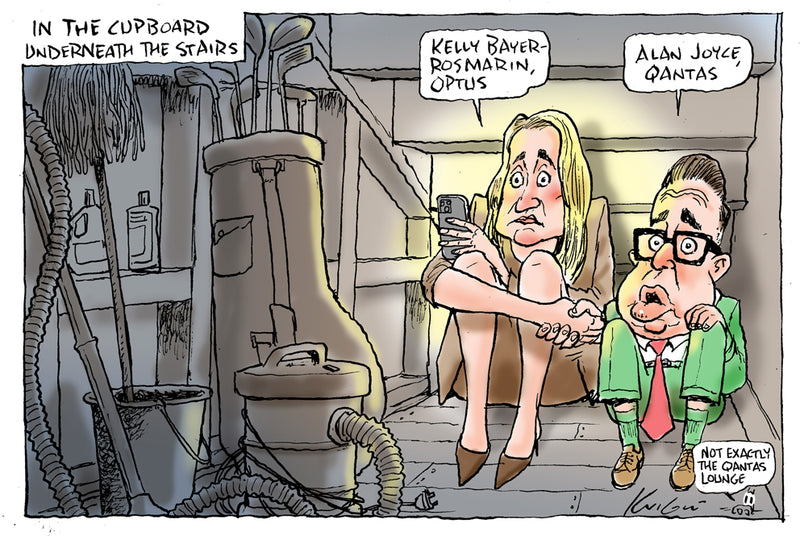 Our CEO's on the outer | Australian Political Cartoon