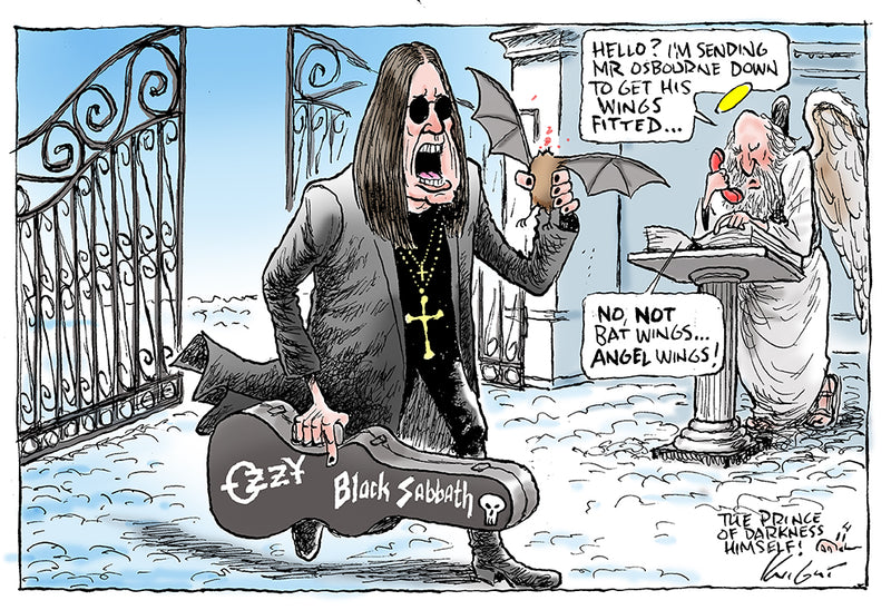 Ozzy Osbourne | Major Event Cartoon