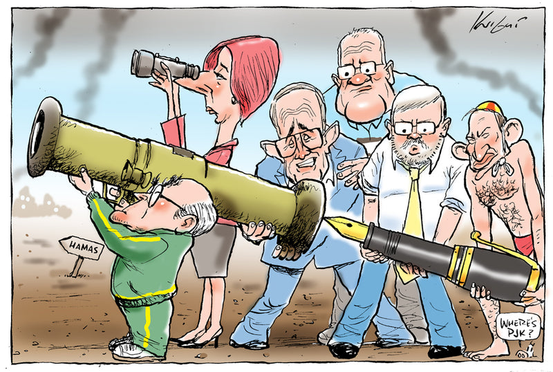 PMs write open letter | Australian Political Cartoon
