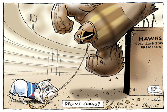 Regime Change  | Sports Cartoon