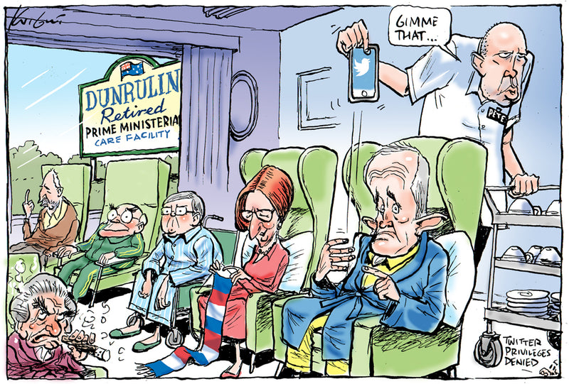 Retired PMs Care Facility | Australian Political Cartoon