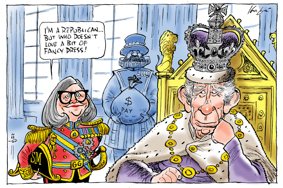 Sam Mostyn sworn in as Governor General | Australian Political Cartoon ...