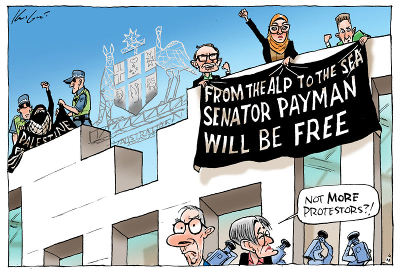 Senator Fatima Payman | Australian Political Cartoon