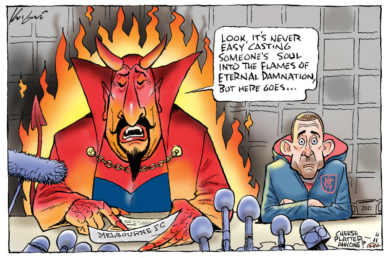 Simon Goodwin sacked | Sports Cartoon