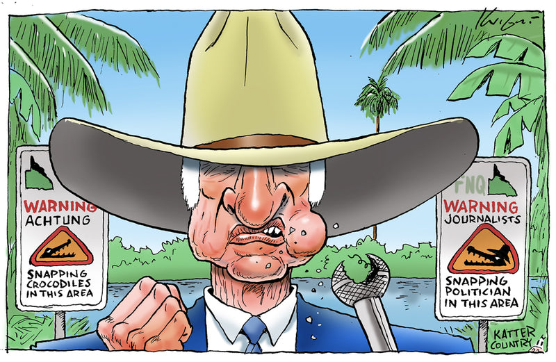 Snappy Katter | Australian Political Cartoon