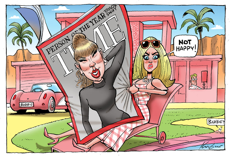 Taylor Swift Person of the Year | Celebrity Cartoon