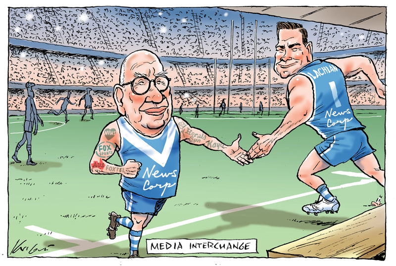 The Media Interchange | Major Event Cartoon
