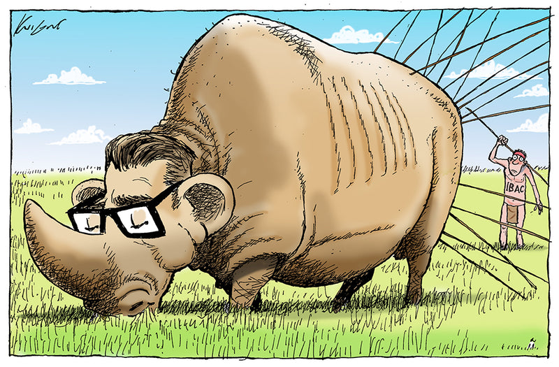 The thick hide of Dan Andrews | Australian Political Cartoon
