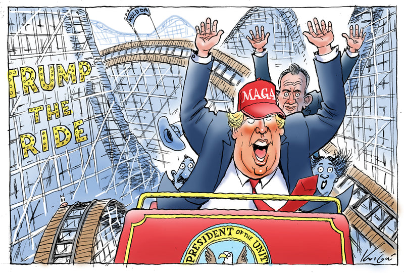 Trump the Ride | International Political Cartoon