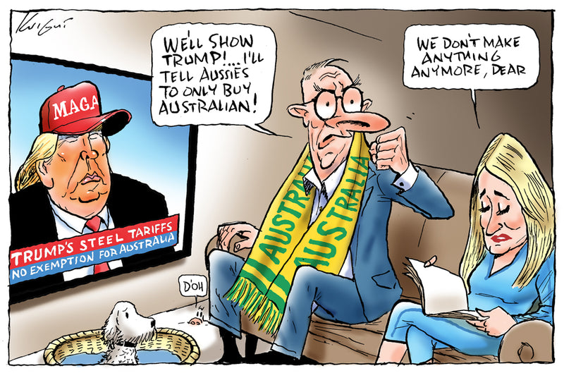 We'll show Trump | Australian Political Cartoon