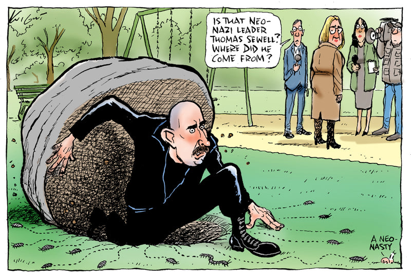 Where did he come from | Australian Political Cartoon