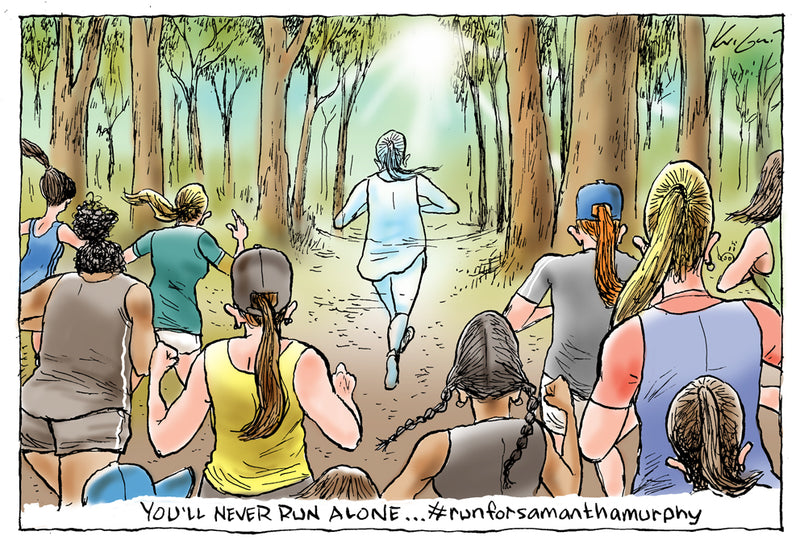 You'll never run alone | Major Event Cartoon