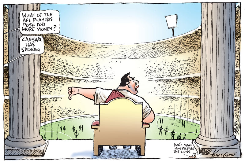 Caesar Has Spoken | Sports Cartoon