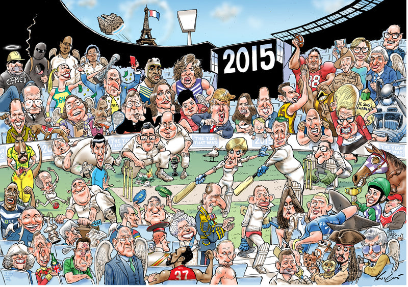 2015 Herald Sun NYE Frontpage | Frontpage Covers