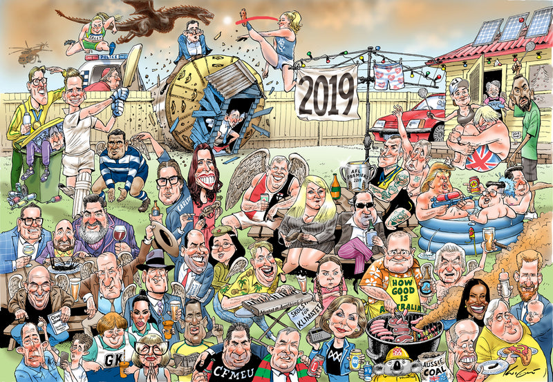 2019 Herald Sun NYE Frontpage | Frontpage Covers