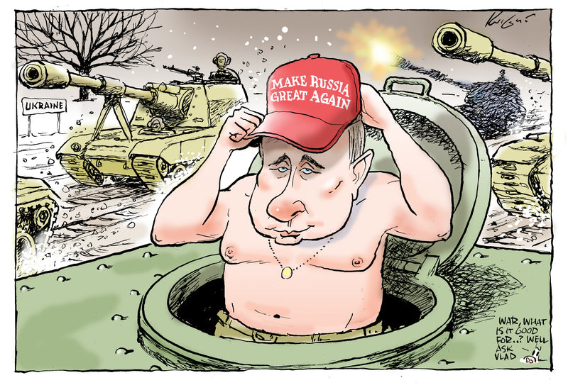 Make Russia Great Again | International Political Cartoon