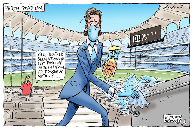 AFL Grand Final in Perth | Sports Cartoon