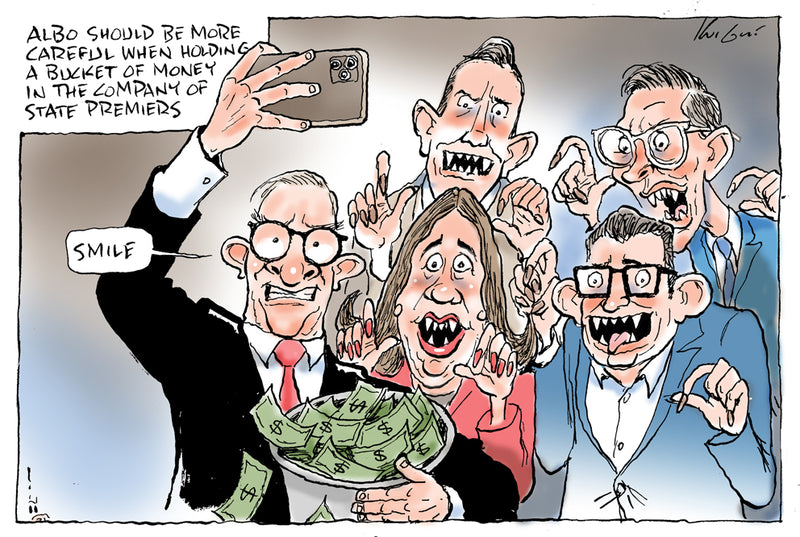 Albo meets the Premiers | Australian Political Cartoon