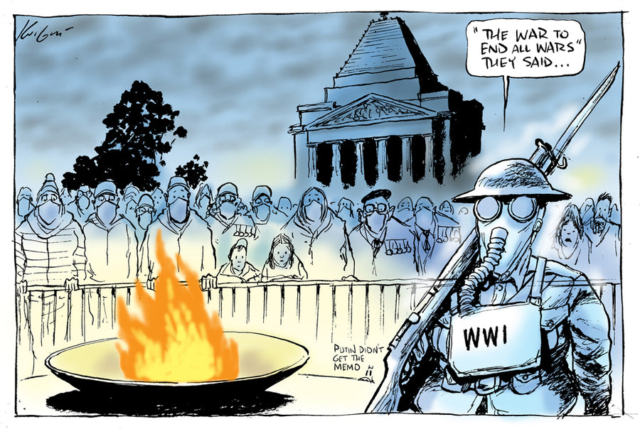 Anzac Day 2022 Fan Favourite Cartoon Knight Cartoons