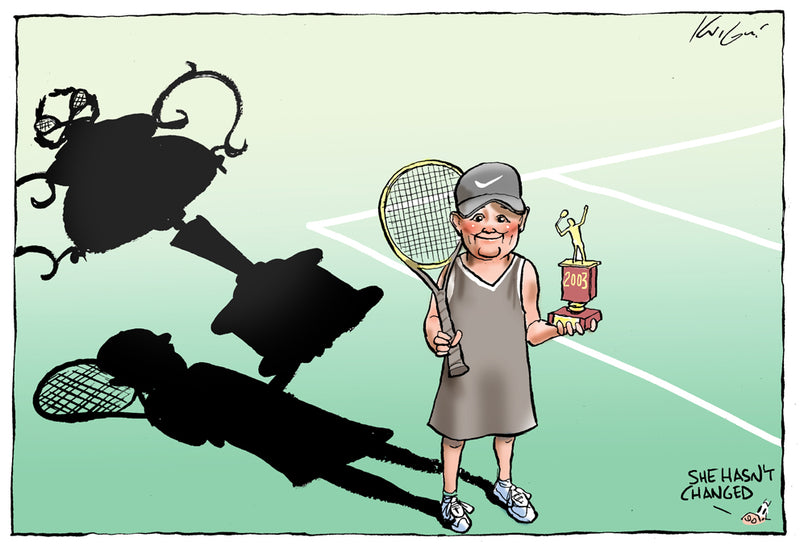 Ash Barty Wins the Oz Open | Sports Cartoon