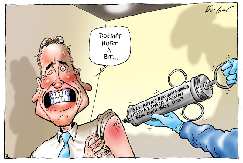Australia Government AstraZeneca Warnings | Covid 19 Cartoon