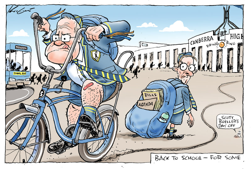 Back to school 2022 | Australian Political Cartoon