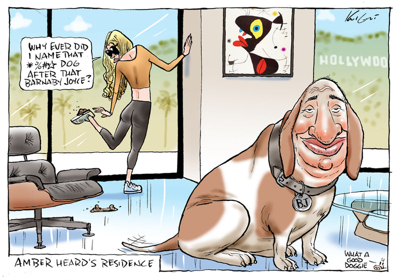 Barnaby the Dog | Australian Political Cartoon