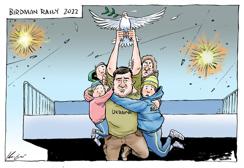 Birdman Rally 2022 | International Political Cartoon
