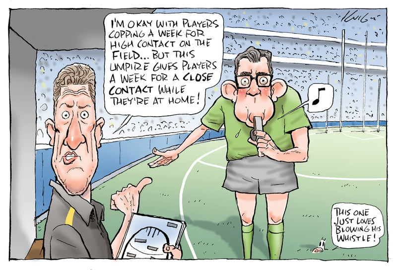 Close contact | Australian Political Cartoon