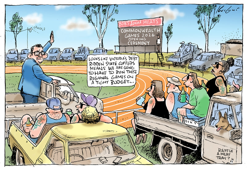 Comm Games 2026! | Australian Political Cartoon