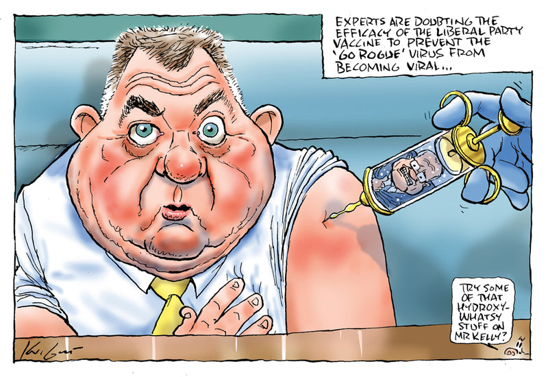 Craig Kelly Go Rogue Vaccine | Covid 19 Cartoon