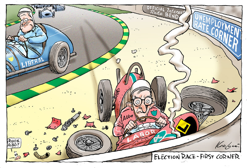 First corner of the 2022 election | Australian Political Cartoon