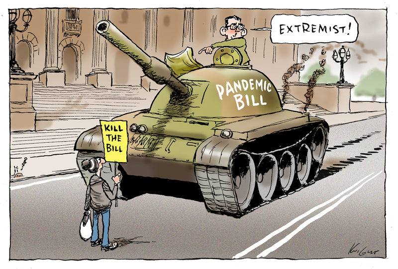 Extremist! | Australian Political Cartoon