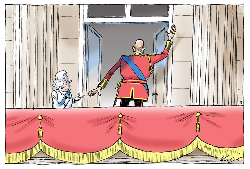 Farewell Prince Phillip | Celebrity Cartoon