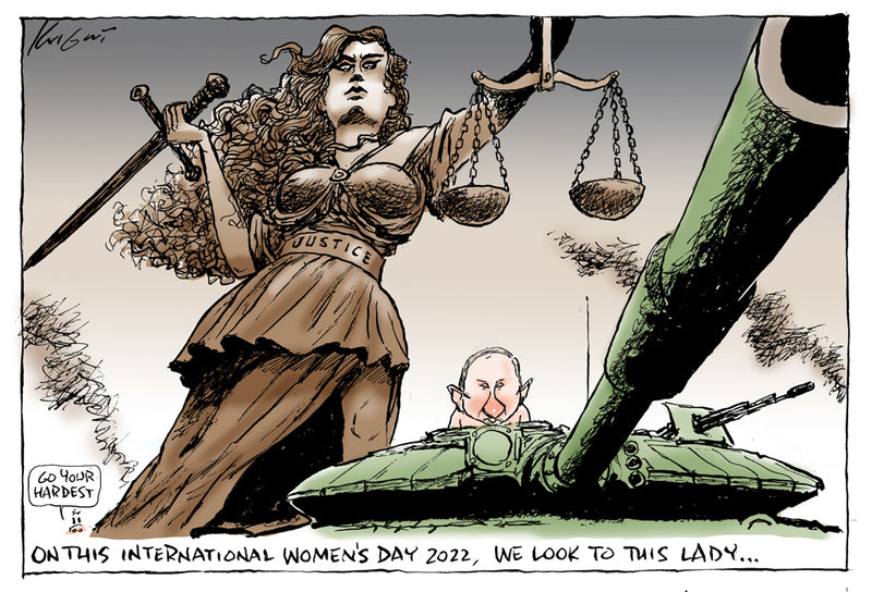 International Women's Day 2022 | Australian Political Cartoon