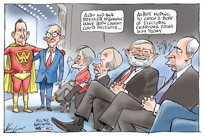Labor's election launch 2022 | Australian Political Cartoon