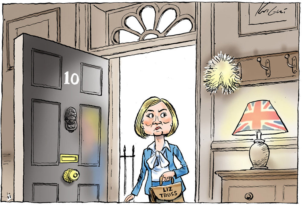 New British PM Liz Truss | International Political Cartoon – Knight ...